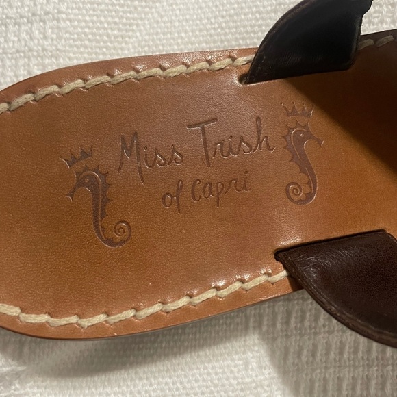 Miss Trish of Capri jeweled sandals made in Italy Size 6 - Picture 8 of 10